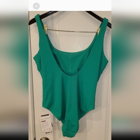 Athleta Scoop Neck Swimsuit size LP NWT - Picture 3 of 6